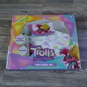 DreamWorks Trolls Band Together Sheet Set Twin Size